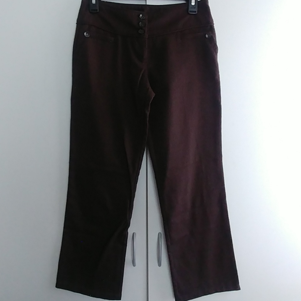 Joe B Brown Women's Dress Pants